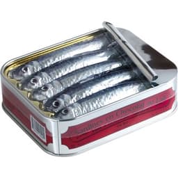 Sardinas de chocolate con leche 5 unidades lata 75 g - Michel Cluizel