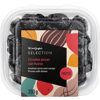 Ciruelas pasas con hueso tarrina 350 g - El Corte Ingles Selection