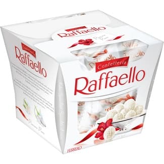 Bombones crujientes de coco y almendra 15 unidades estuche 150 g - Ferrero Raffaello