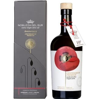 Centenarium Premium aceite de oliva virgen extra picual Ed. 10º Aniversario botella 500 ml - Nobleza Del Sur