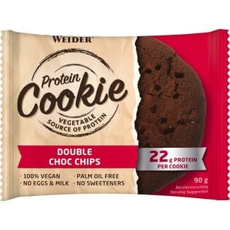 American cookie de proteínas sabor doble chocolate envase 90 g - Weider