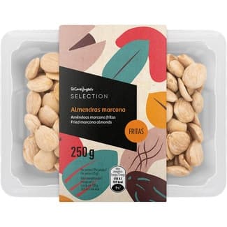 Almendras Marcona fritas sin gluten tarrina 250 g - El Corte Ingles Selection