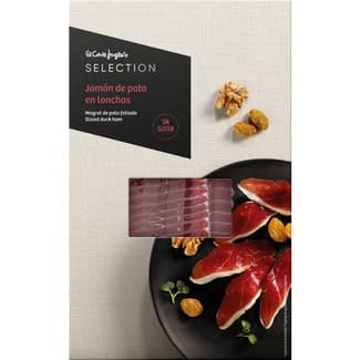 Jamón de pato en lonchas sin gluten envase 100 g - El Corte Ingles Selection