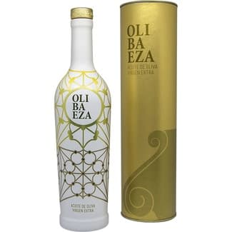 Aceite de oliva virgen extra Patrimonio Dorado botella 500 ml - Olibaeza