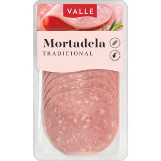 Mortadela tradicional en lonchas sin gluten envase 150 g - Valle