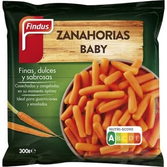 Zanahoria baby bolsa 300 g - Findus