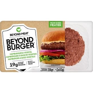 Hamburguesas vegetales sin gluten y sin lactosa 2 unidades envase 226 g - Beyond Meat