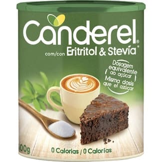Edulcorante de eritritol y stevia lata 500 g - Canderel