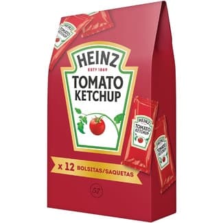 Ketchup caja 12 bolsitas - Heinz