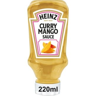Salsa curry con mango envase 220 ml - Heinz