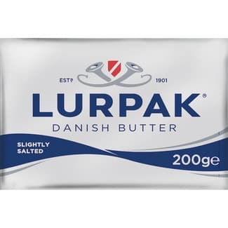 Mantequilla con sal pastilla 200 g - Lurpak