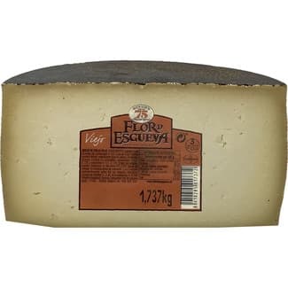 Queso viejo de oveja elaborado con leche cruda peso aproximado pieza 1,7 kg - Flor De Esgueva