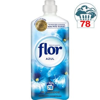 Suavizante concentrado Azul botella 78 dosis - Flor