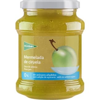 Mermelada de ciruela 0% azúcares añadidos frasco 330 g - El Corte Ingles