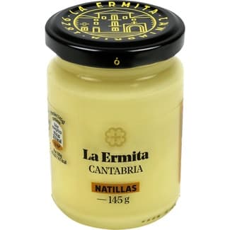 Natillas sin gluten envase 145 g - La Ermita Cantabria