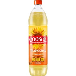 Aceite refinado de girasol tradicional botella 1 l - Coosol