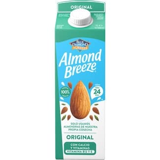 Original bebida de almendras 100% vegetal con calcio y vitaminas B12 y E brik 1 l - Almond Breeze