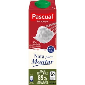 Nata líquida para montar brik 1 l - Pascual