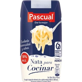 Nata líquida ligera para cocinar brik 200 ml - Pascual