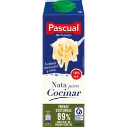Nata líquida ligera para cocinar brik 1 l - Pascual