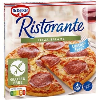 Pizza sin gluten Salame estuche 315 g - Dr.oetker Ristorante