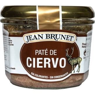 Paté de ciervo tarro 180 g - Jean Brunet