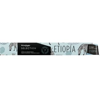 Café natural intensidad 7 Etiopía estuche 10 cápsulas compostables y compatibles con Nespresso - El Corte Ingles Selection