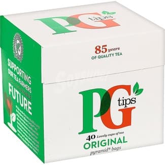 Té clásico estuche 40 bolsitas pirámides - Pg Tips
