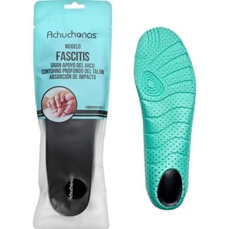 Plantilla Fascitis gran apoyo del arco contorno profundo del talón talla 3/40 bolsa 1 unidad - Achuchonas