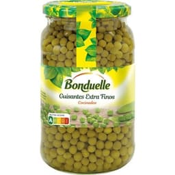 Guisantes extra finos cocinados frasco 465 g neto escurrido - Bonduelle