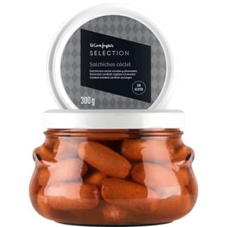 Salchichas cóctel sin gluten 44 unidades frasco 300 g neto escurrido - El Corte Ingles Selection