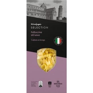 Fettuccini all'uovo 33% huevos frescos paquete 250 g - El Corte Ingles Selection