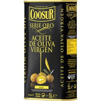 Aceite de oliva virgen Serie Oro lata 5 l - Coosur