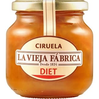 Diet mermelada de ciruela frasco 280 g - La Vieja Fabrica