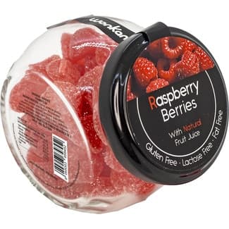Caramelos de goma sabor fresa 100% natural bote 125 g - Wonkandy