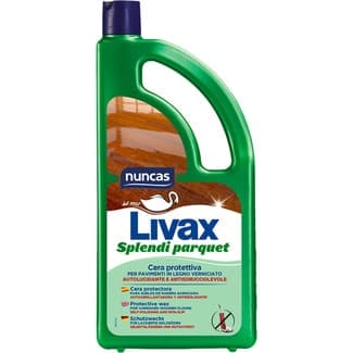 Livax cera protectora para suelos de madera barnizada botella 1 l autobrillantadora y antideslizante - Nuncas