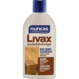 Livax emulsión regeneradora para todas las maderas naturales botella 250 ml - Nuncas