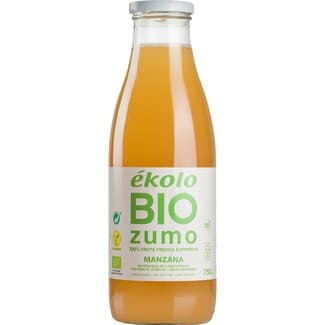 Zumo ecológico 100% manzana botella 750 ml - Ekolo Bio