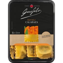 Pasta fresca ravioli relleno de calabaza 2 raciones envase 230 g - Garofalo