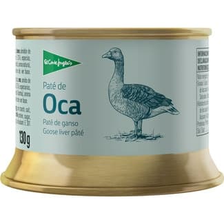 Paté de hígado de oca y pato sin gluten lata 130 g - El Corte Ingles