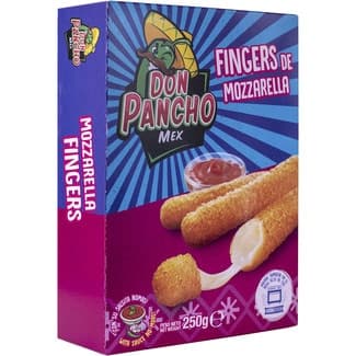 Fingers de mozzarella estuche 250 g - Don Pancho
