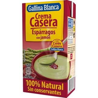 Crema de espárragos con jamón sin gluten envase 500 ml - Gallina Blanca