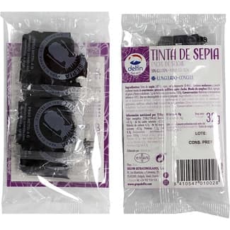 Lágrimas de tinta de sepia 8 unidades bolsa 32 g - Delfin