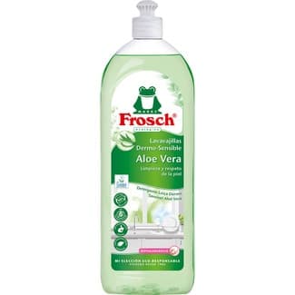 Lavavajillas a mano diluido dermo-sensible Aloe Vera botella 750 ml - Frosch