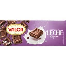 Chocolate con leche original sin gluten tableta 300 g - Valor