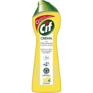 Cleanboost limpiador limón en crema botella 750 ml - Cif