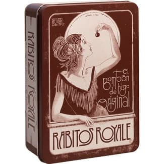 Rabitos Royale bombón de higo con chocolate negro lata 248 g - La Higuera