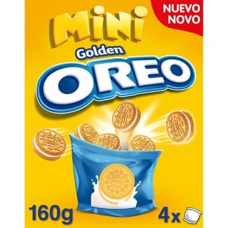 Golden mini galletas estuche 160 g - Oreo