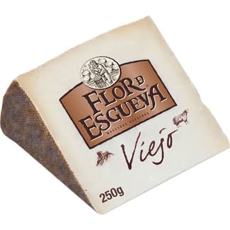 Queso viejo de oveja madurado elaborado con leche cruda cuña 250 g - Flor De Esgueva