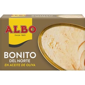 Bonito del norte en aceite de oliva lata 82 g neto escurrido - Albo